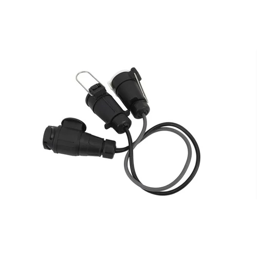 Utánfutó adapter | 13 pólusú dugvilla / 7 pólusú dugaljzatok