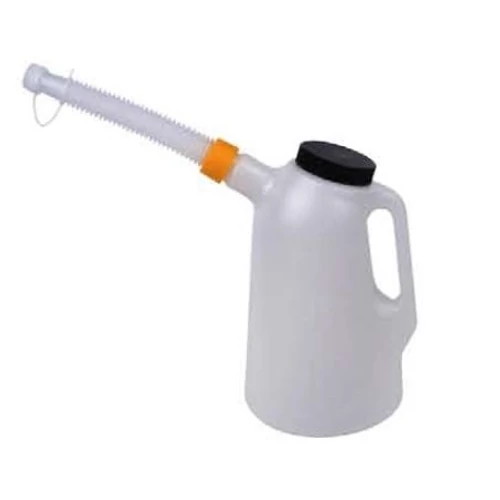Olajbetöltő kanna | fehér | 5 liter