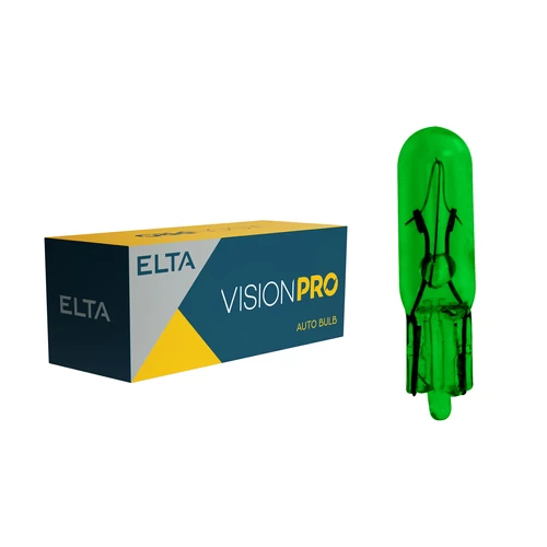 Elta VisionPro | izzó | 12V 1,2W W2x4,6d | zöld Elta VisionPro | izzó | 12V 1,2W W2x4,6d | zöld