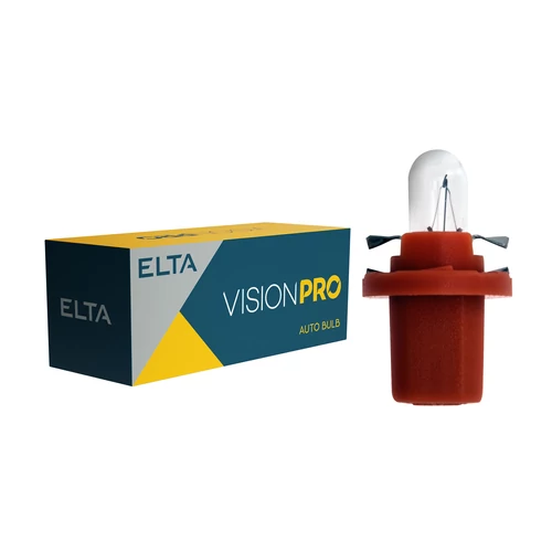 Elta VisionPro | izzó | 12V 1.5W B8.5D | világosbarna foglalat