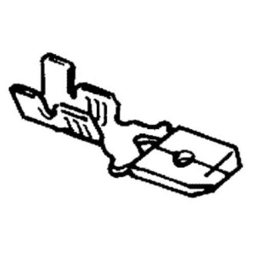 Csúszósaru | szigeteletlen | 4,8 mm / 0,3 - 1,0 mm2 kábelhez | apa Csúszósaru | szigeteletlen | 4,8 mm / 0,3 - 1,0 mm2 kábelhez | apa
