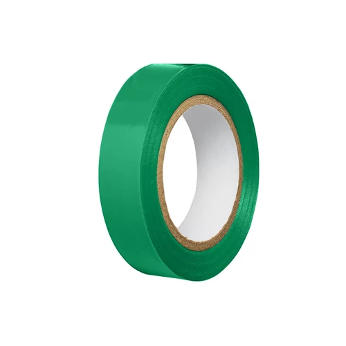 Szigetelőszalag | 15 mm x 10 m | pvc | zöld