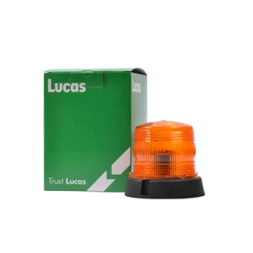 Lucas | LED forgóvillogó | 12/30V | csavaros | sárga