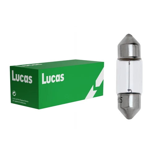 Lucas | izzó | 12V 10W SV8,5 | 10,5 x 31 mm