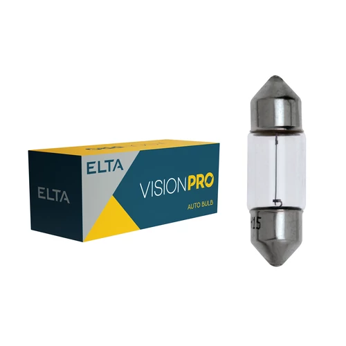 Elta VisionPro | izzó | 12V 10W SV8,5-8 | 10,5 x 31 mm