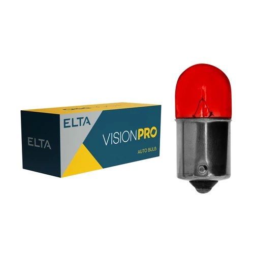 Elta VisionPro | izzó | 12V 5W Ba15s | piros