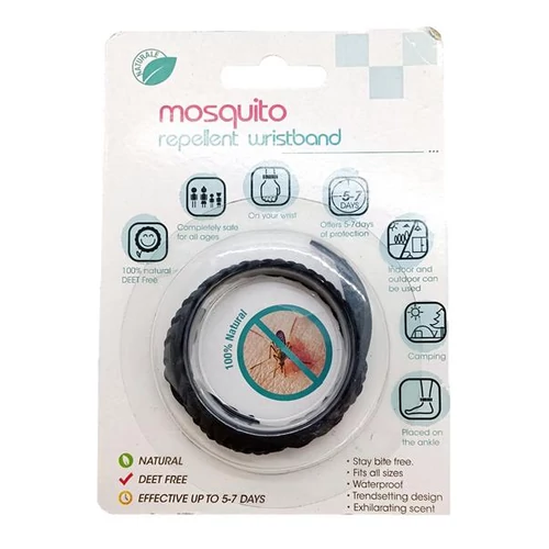 Szúnyogriasztó karpánt | fekete Szúnyogriasztó karpánt | fekete