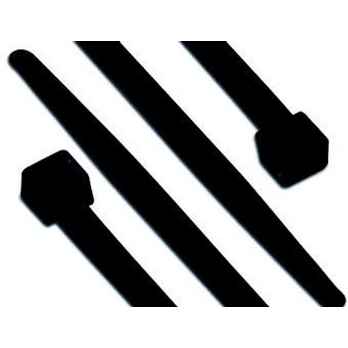 Kábelkötegelő | 4,8x200mm | fekete | 100-as csomag Kábelkötegelő | 4,8x200mm | fekete | 100-as csomag