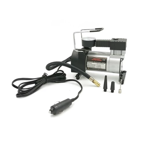 Elektromos kompresszor | 12V | 10 AMP | 965 kPA 150 PSI | fémházas