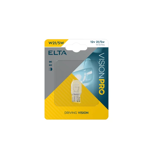 Elta VisionPro | izzó | 12V 21/5W W3x16q W21/5W | 1 darabos bliszter Elta VisionPro | izzó | 12V 21/5W W3x16q W21/5W | 1 darabos bliszter