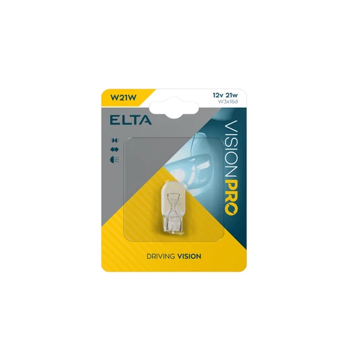 Elta VisionPro | izzó | 12V 21W W3x16d T20 | 1 darabos bliszter
