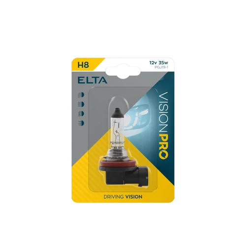 Elta VisionPro | izzó | 12V 35W PGJ19-1 H8 | 1 darabos bliszter