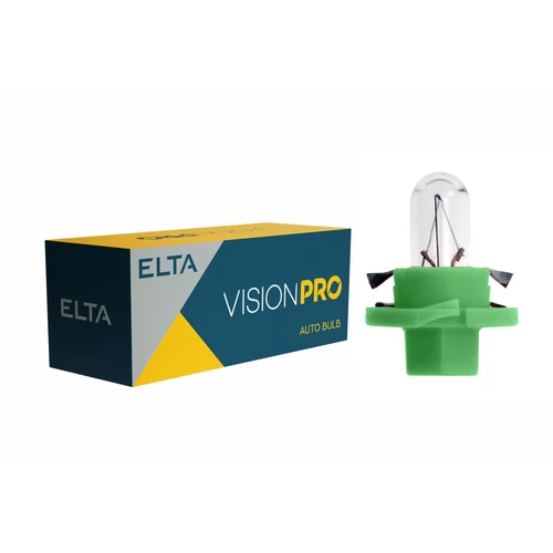 Elta VisionPro | izzó | 12V 2W Bx8,4d | világoszöld