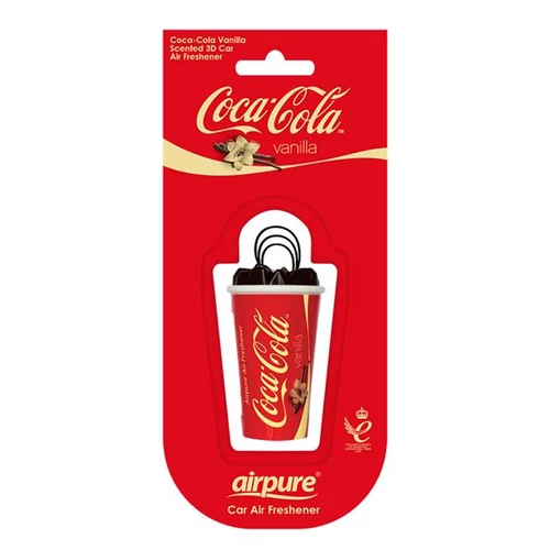 Coke Vanilla | 3D üdítős pohár autó illatosító