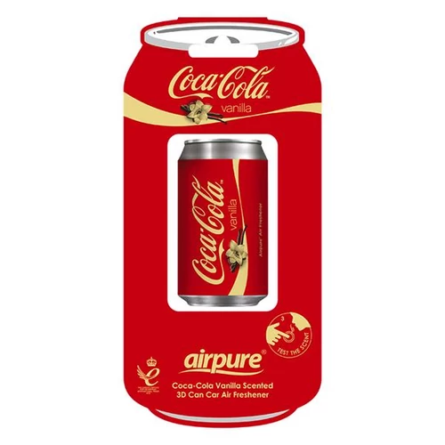 Coke Vanilla | 3D üdítős palack autó illatosító