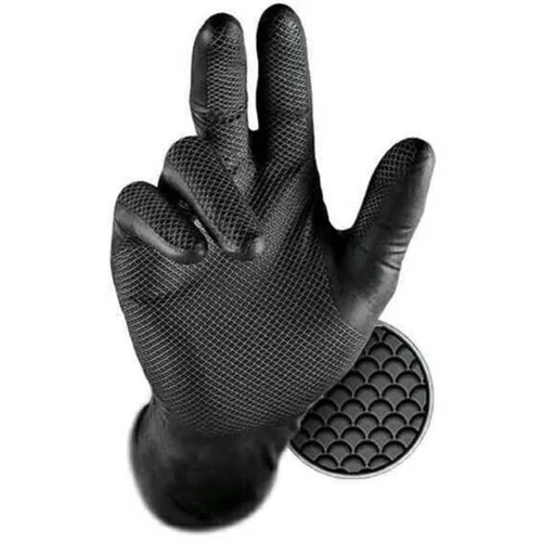 Speciális ipari olajálló védőkesztyű | fekete | XL | 50 darabos box Speciális ipari olajálló védőkesztyű | fekete | XL | 50 darabos box