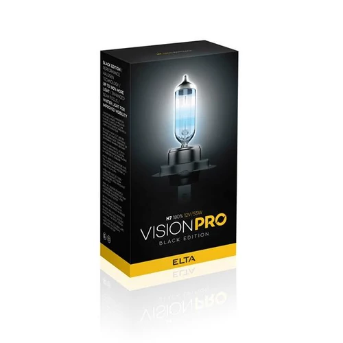Elta VisionPro | izzó | 12V 55W PX26d H7 | +180% emelt fényerő | 2 darabos csomag