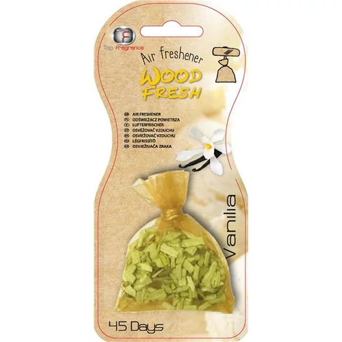 Autós légfrissítő zsák | wood fresh | vanília illat