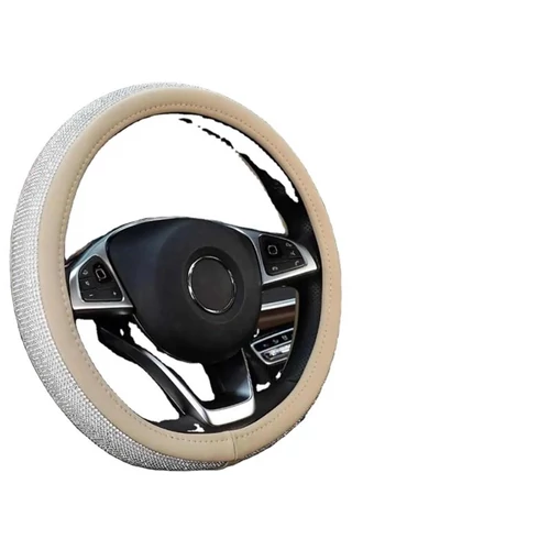 Kormányvédő | strasszköves | aranybarna plüss szegéllyel | 38 cm Kormányvédő | strasszköves | aranybarna plüss szegéllyel | 38 cm