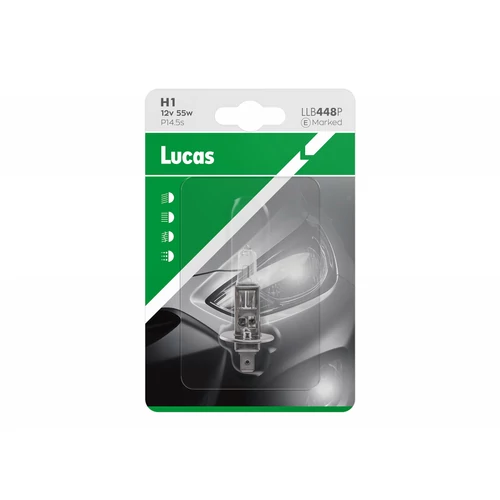 Lucas | izzó | 12V 55W P14,5s H1 | 1 darabos bliszter