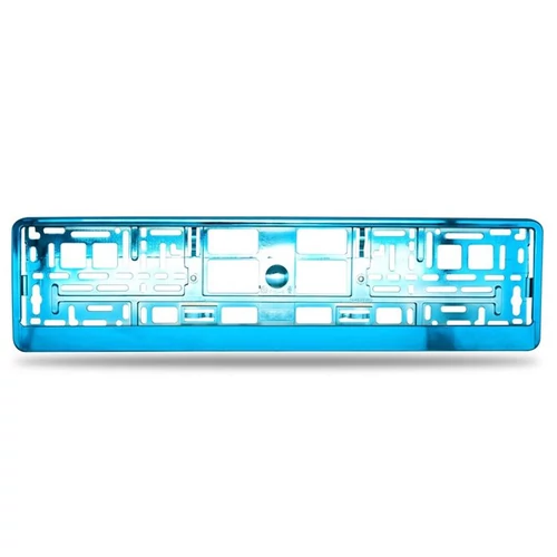 Rendszámtartó | alsóléces | fémgőzölt | türkiz Rendszámtartó | alsóléces | fémgőzölt | türkiz