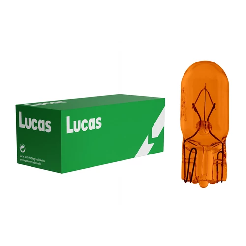 Lucas | izzó | 12V 5W W2,1x9,5d WY5W | sárga Lucas | izzó | 12V 5W W2,1x9,5d WY5W | sárga