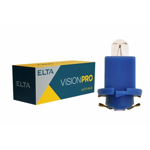 Elta VisionPro | izzó | 24V 1.2W BAX | kék üveg | kék foglalat