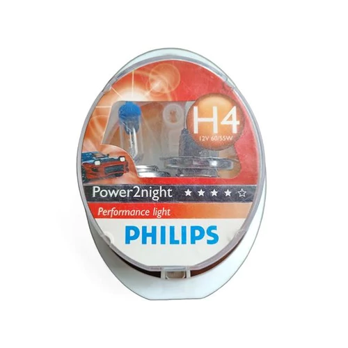 PHILIPS Power2Night 12342GT150S2 H4 P43t-38 12V 60/55W