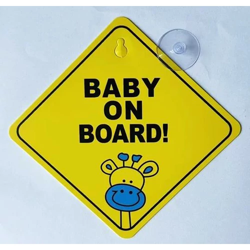 Baby on Board matrica | 12 x 12 cm