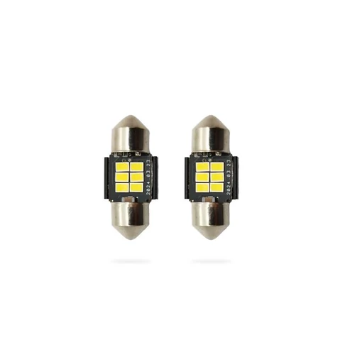 Izzó | 12V SV8,5-8 | 10,5 x 28 mm | LED | 2 darabos csomag | canbus