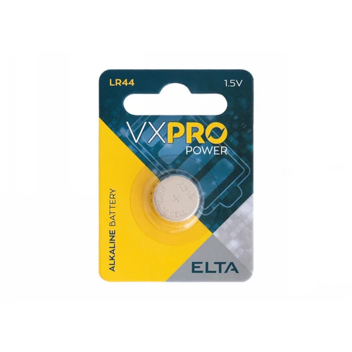 Elta VXPRO | lítium elem | LR44 | 1,5V | 1 darabos bliszter