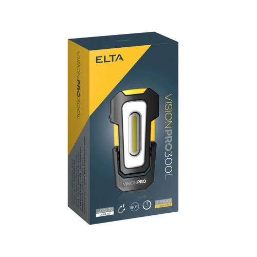 Elta VisionPro | szerelőlámpa | 300 lumen COB LED | 180° állítható mágnestalp