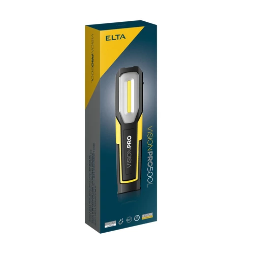 Elta VisionPro | szerelőlámpa | 500 lumen | 180° | állítható mágnestalp