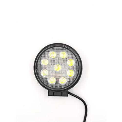 Munkalámpa | 9 LED | 27W | 10-30V | kerek