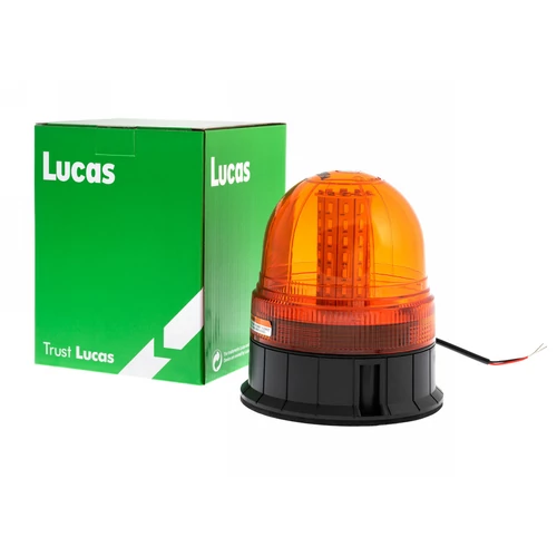 Lucas | LED forgóvillogó | 12/24V | flexibilis csavaros