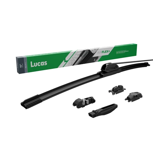 Lucas AirFlex | ablaktörlő lapát | flat blade | 15" | 380 mm | + adapterek Lucas AirFlex | ablaktörlő lapát | flat blade | 15" | 380 mm | + adapterek