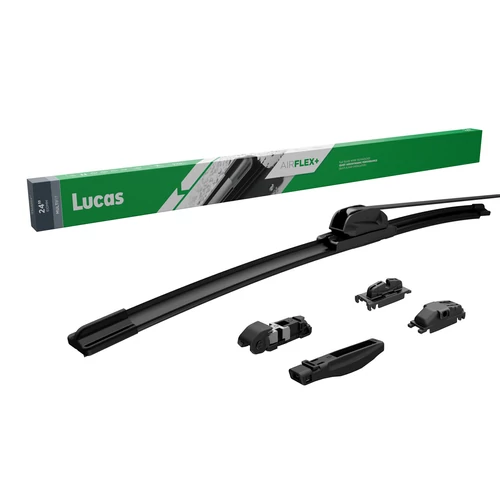 Lucas AirFlex | ablaktörlő lapát | flat blade | 24" | 600 mm | + adapterek Lucas AirFlex | ablaktörlő lapát | flat blade | 24" | 600 mm | + adapterek