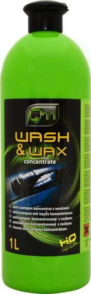 Q11 | wash & wax viaszos sampon koncentrátum | 1 liter