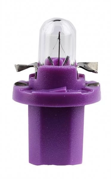 Narva | izzó | 12V 0,4W BX8,5D | lila foglalat
