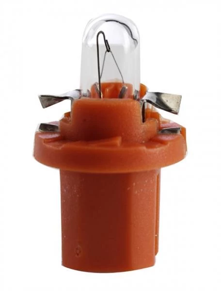 Narva | izzó | 12V 1,0W BX8,5D | narancssárga foglalat