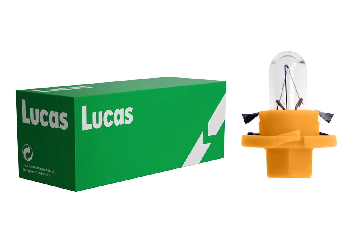 Lucas | izzó | 12V 1,1W BX8,4d