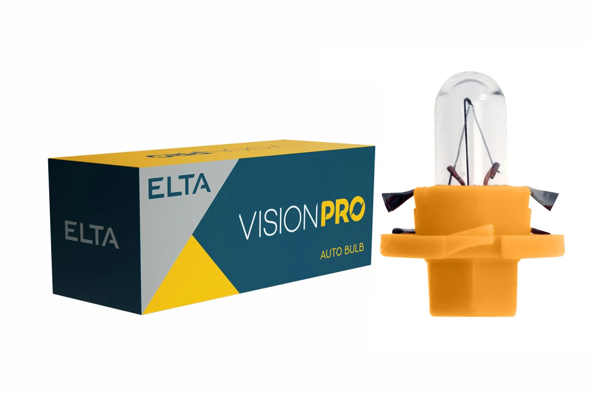 Elta VisionPro | izzó | 12V 1,1W Bx8.4d | narancssárga foglalat