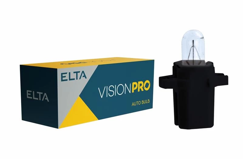 Elta VisionPro | izzó | 12V 1,2W B8,3d | fekete foglalat