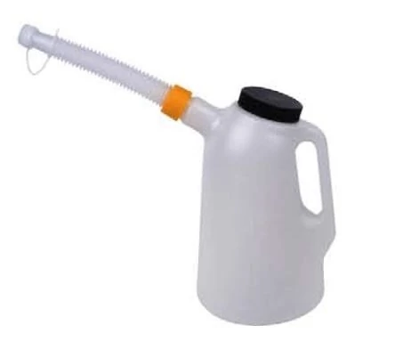 Olajbetöltő kanna | fehér | 5 liter