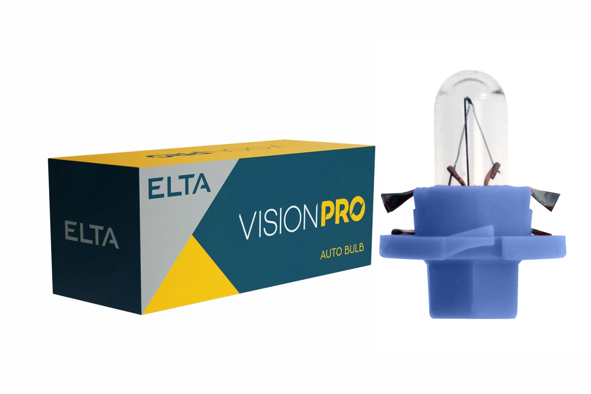 Elta VisionPro | izzó | 12V 1,2W B8.4d | világoskék foglalat