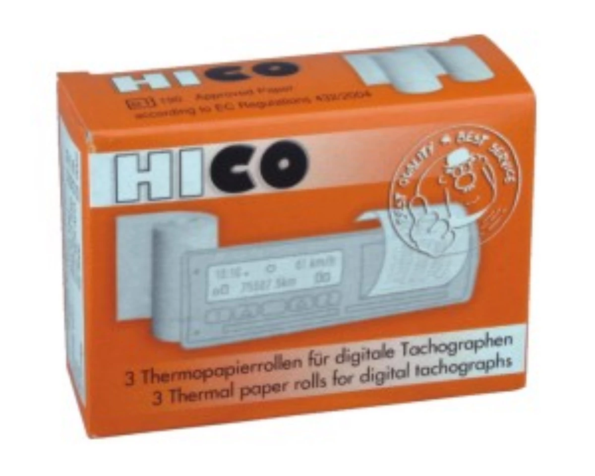 Tachográf szalag | digitális tachográfhoz