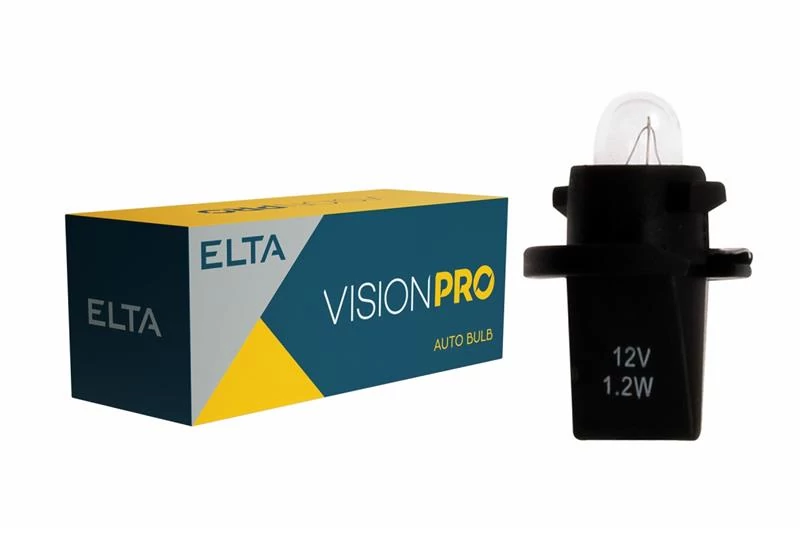 Elta VisionPro | izzó | 12V 1,2W BX2D | fekete foglalat