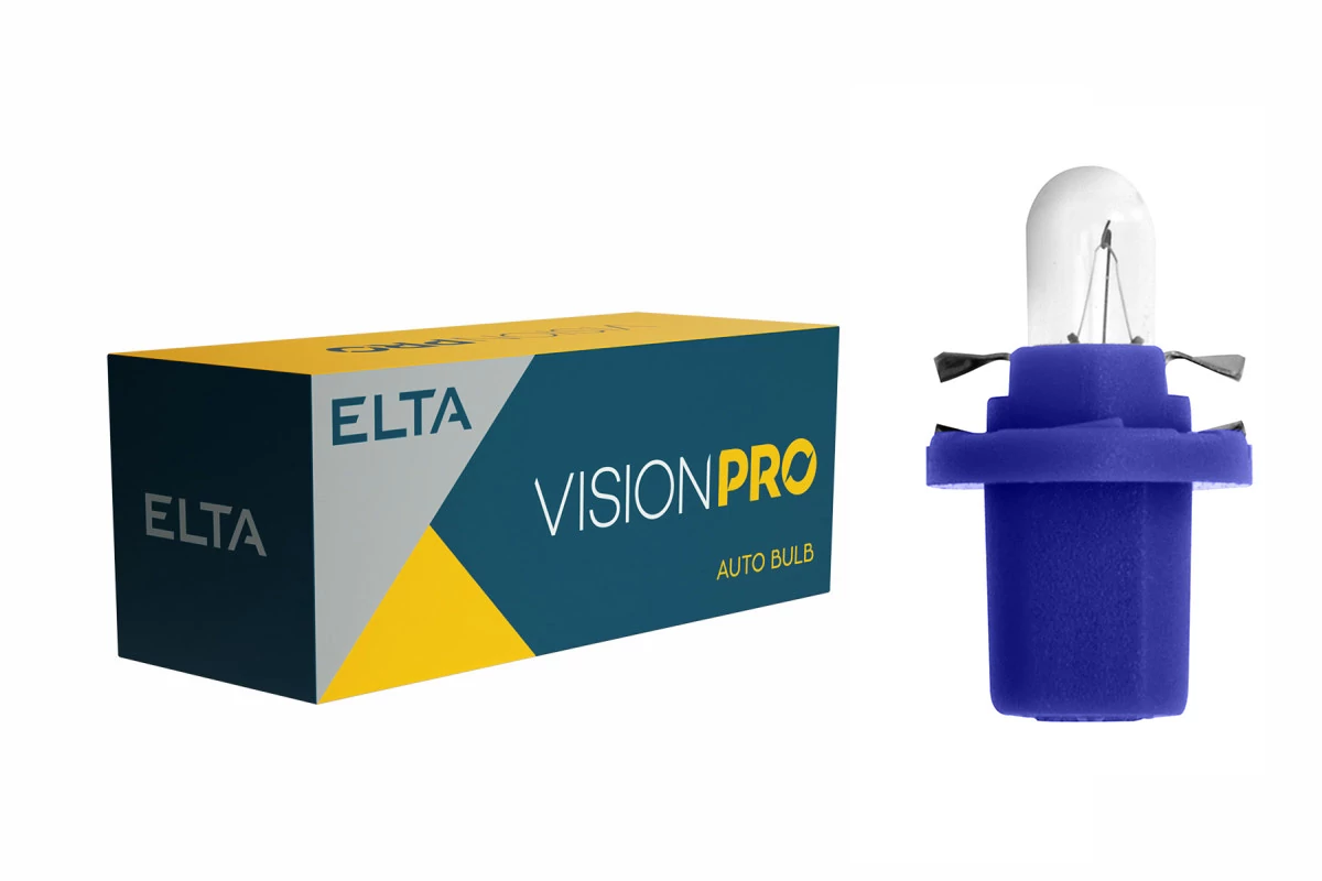 Elta VisionPro | izzó | 12V 1,2W Bx8,5d | kék foglalat