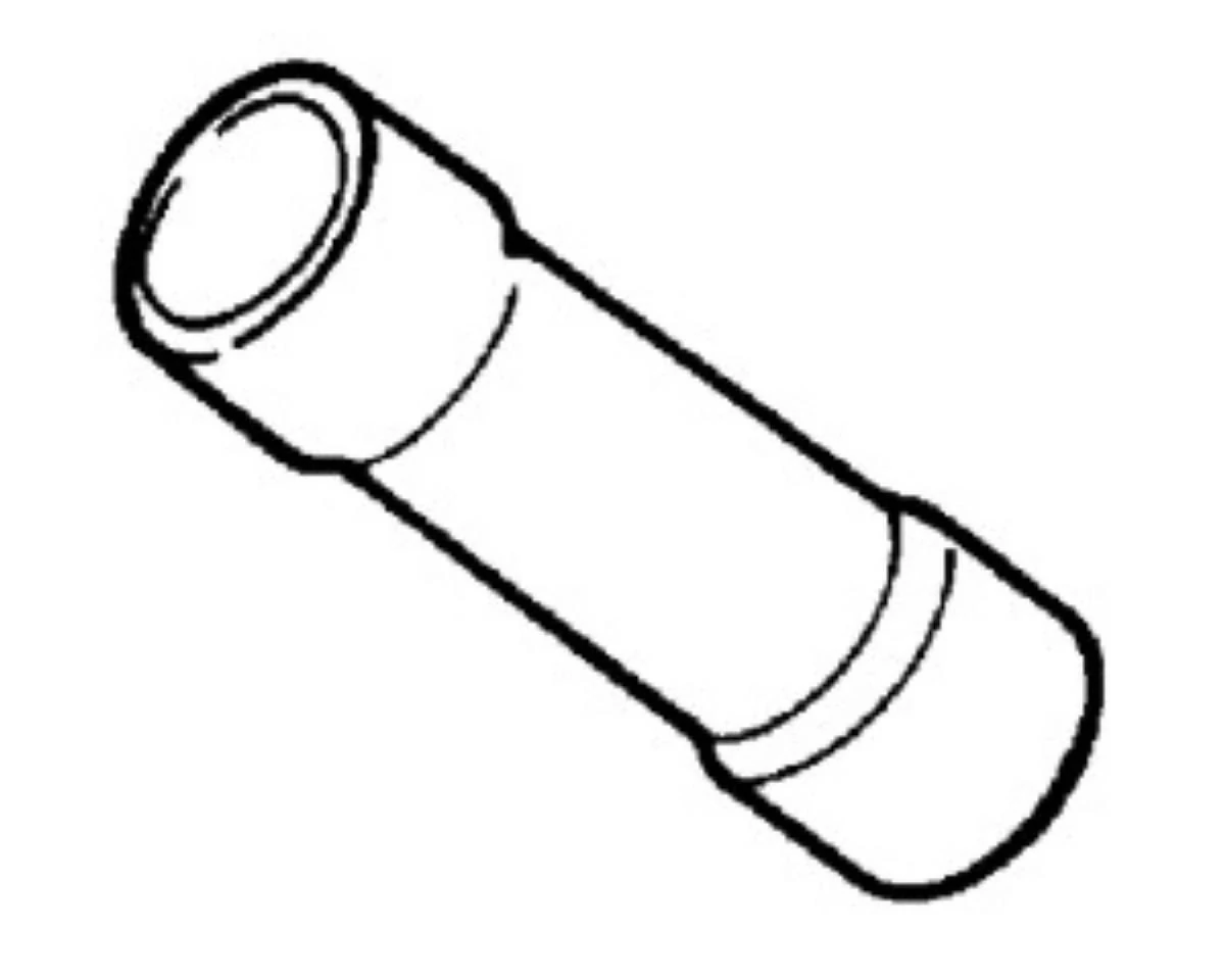 Toldóhüvely | szigetelt | 1,5 - 2,5 mm2 kábelhez | kék