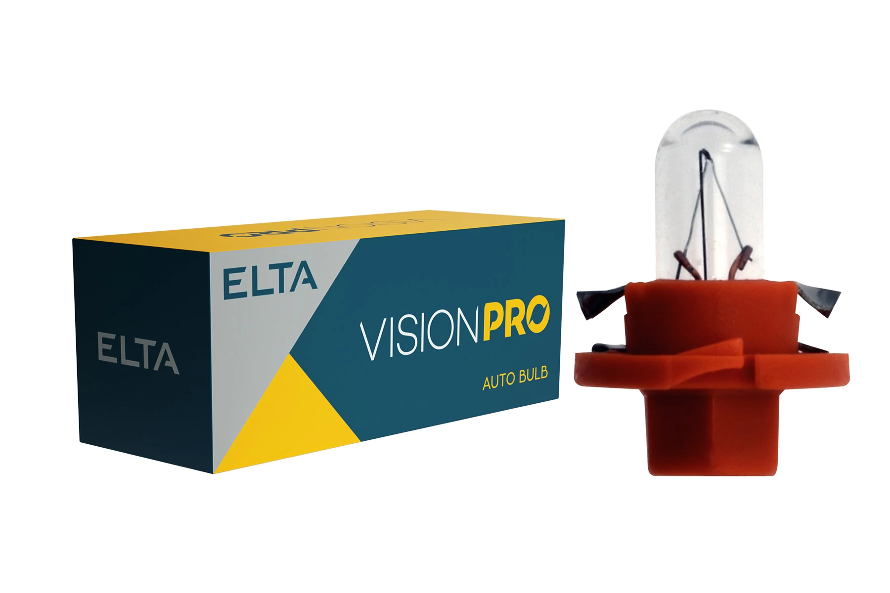 Elta VisionPro | izzó | 12V 1,5W Bx8,4d | világosbarna foglalat